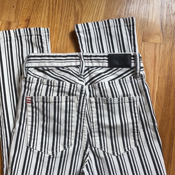 BDG Urban Outfitters Black & White Striped Lightweight Jeans - Picture 4 of 8